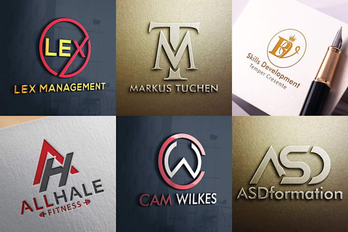 design modern initial letter monogram apparel text logo