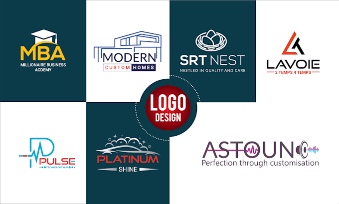 make minimalist wordmark lettermark text font logo design