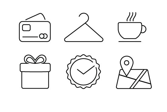 design vector line icon for mobile or website in 24 hours