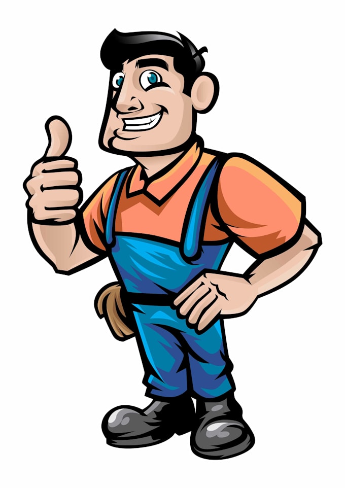 create awesome cartoon mascot for your business and brand