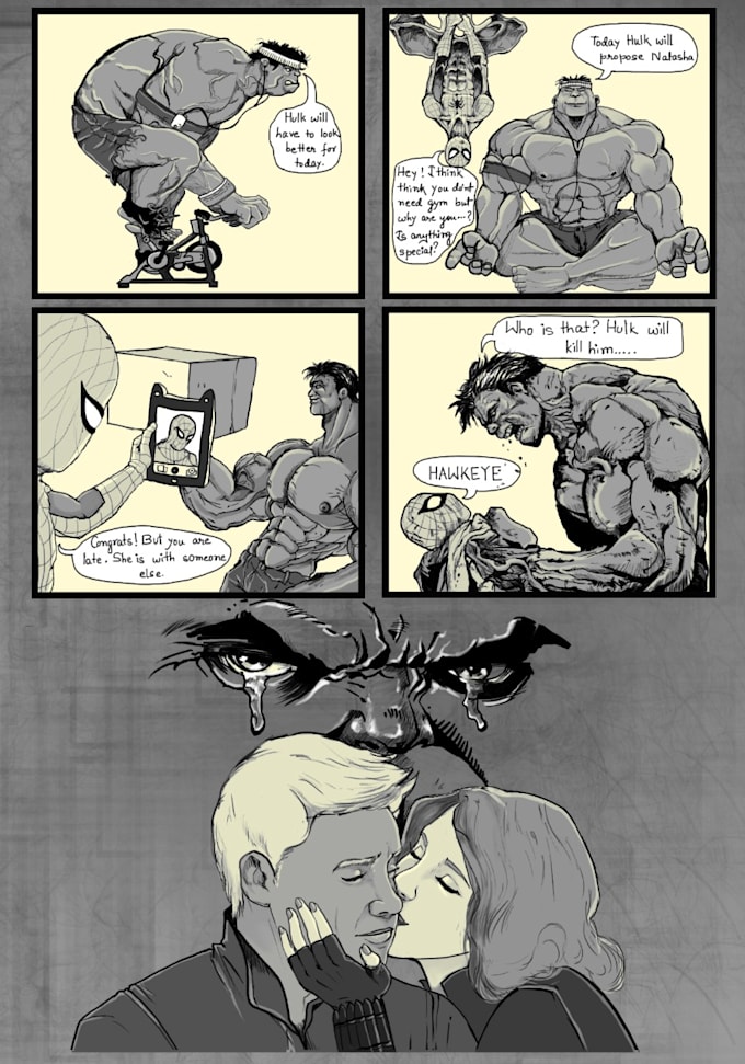draw storyboards, concept art,digital paintings,etc