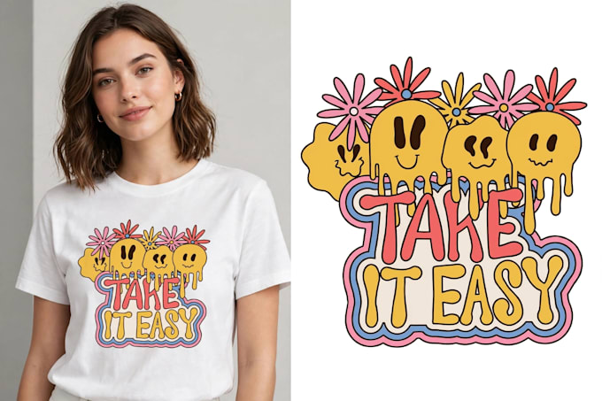 do trendy typography tshirt design