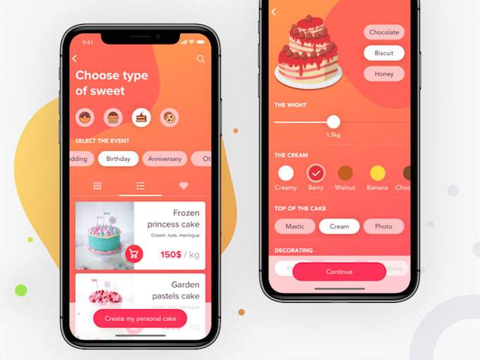 Design Mobile App Ui For Iphone Apps Android Apps By Asifaumi