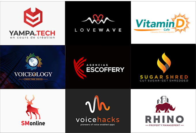 do eye catching logo for your business