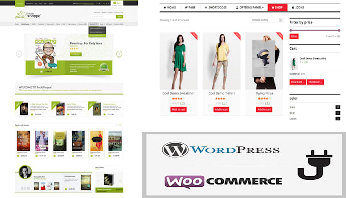 create your woocommerce eshop