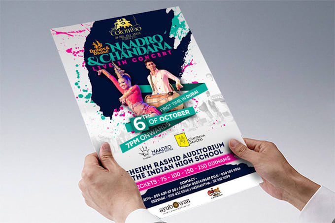 design a professional and eye catching design for you