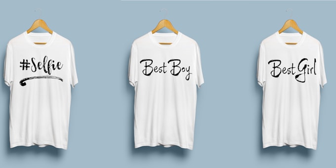 create custom typographic tshirt design