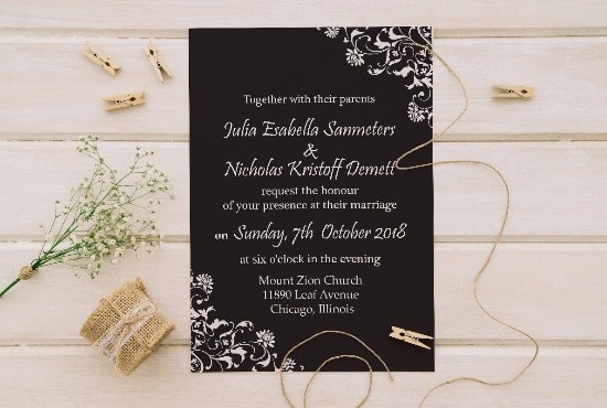 design your wedding invitations