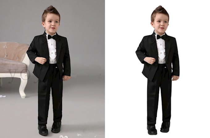 able to remove or change any background professionally