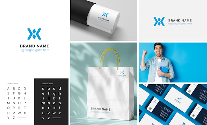 design a professional brand style guide, brand identity, and logo guidelines