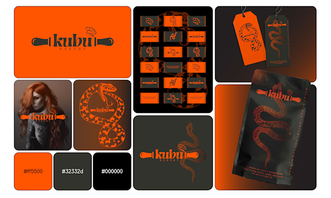 do modern, creative logo design and branding kit