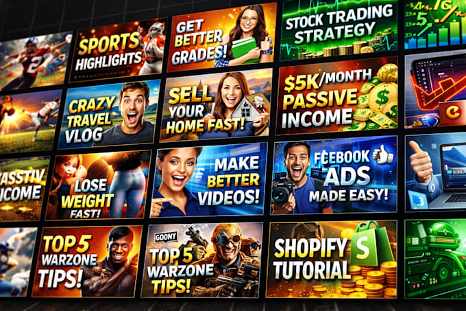 do viral youtube thumbnail design that attracts viewers