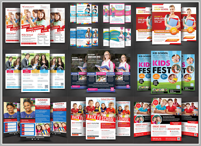 design flyer, brochure,postcard,voucher,raffle ticket