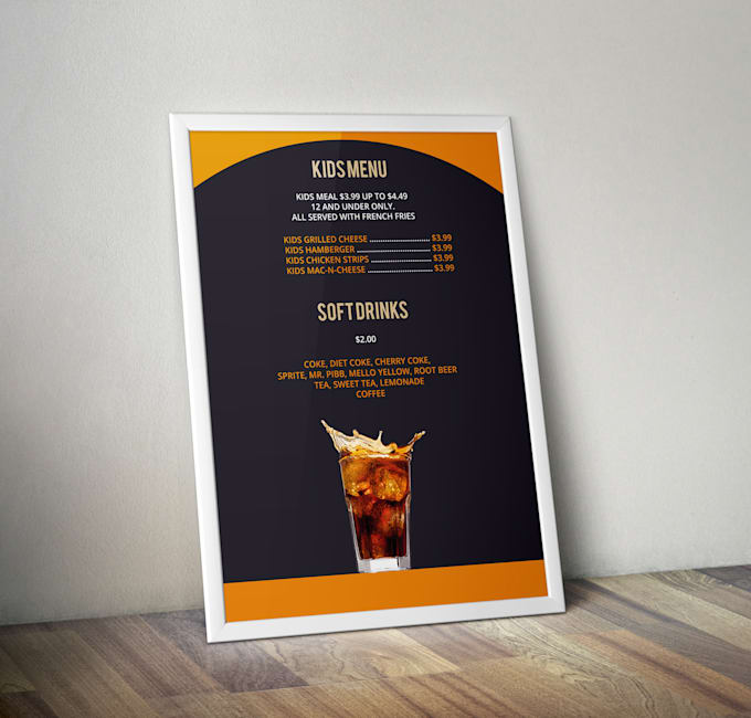 Design professional food menu, restaurant menu design by Snshipon01 ...