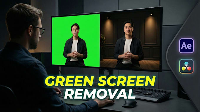 do vfx, green screen and motion tracking