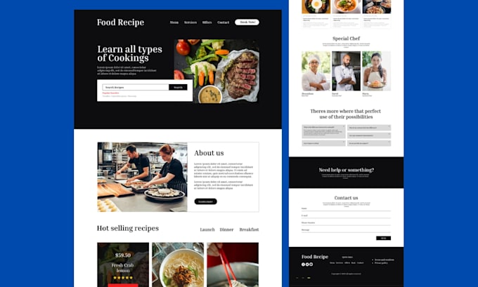 design a professional figma website design