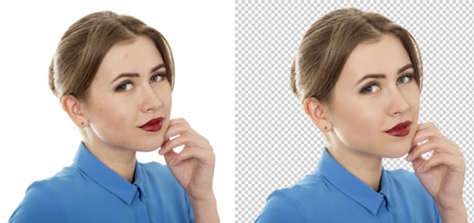 remove background complex image with photo retouch