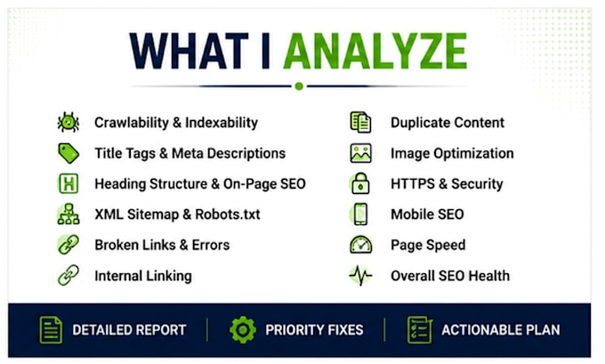perform a complete technical SEO audit of your website