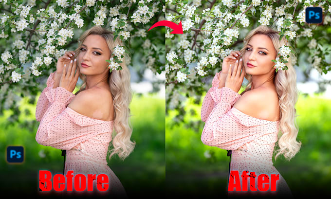 do high end photo editing and retouching
