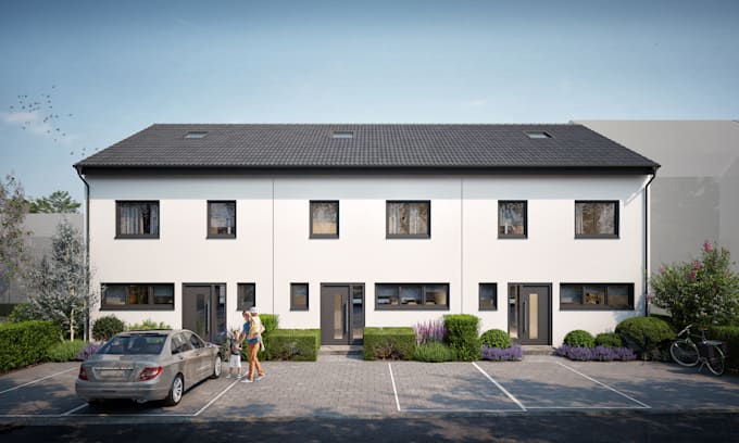 3d exterior render, 3d interior render,swedish house 3d etc