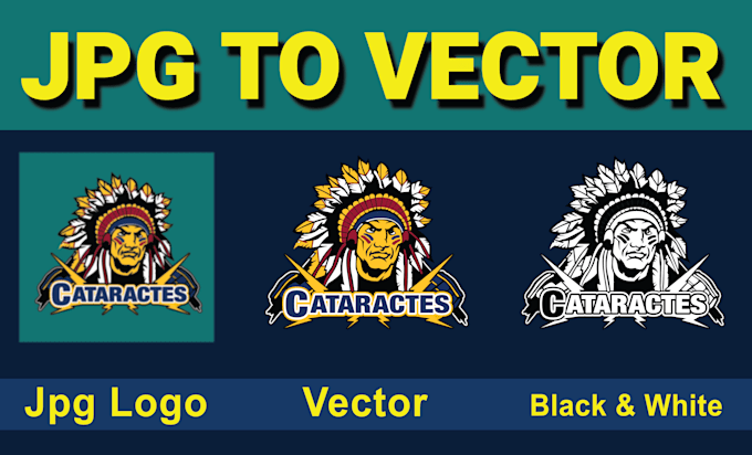 vector tracing, redraw logo, convert image to vector quickly