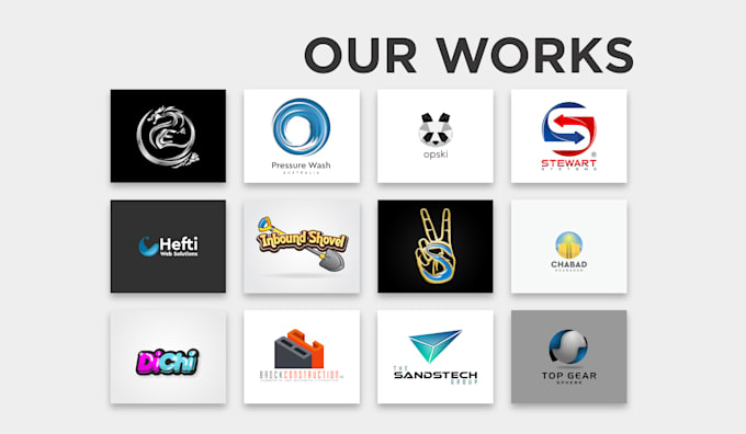 logo design in 3d style