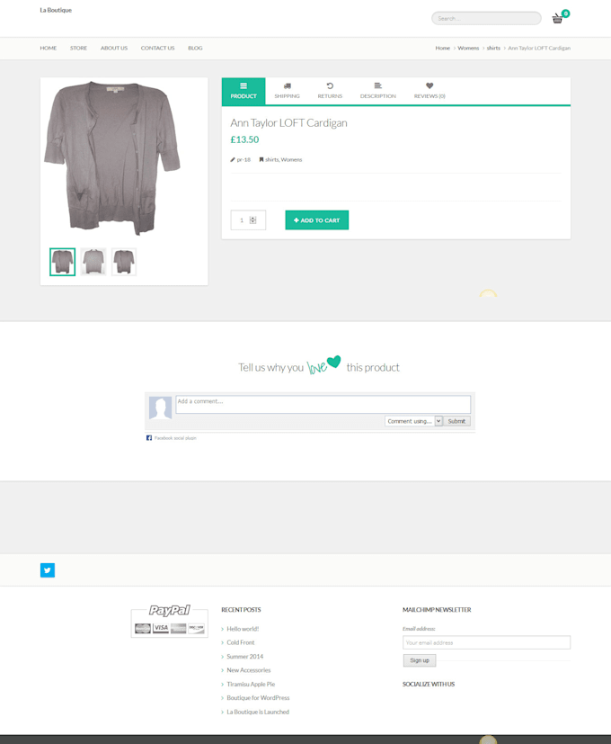 configure woocommerce and add products