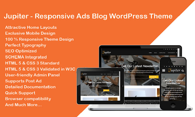 develop high value website using betheme, jupiter, thegem etc wordpress theme