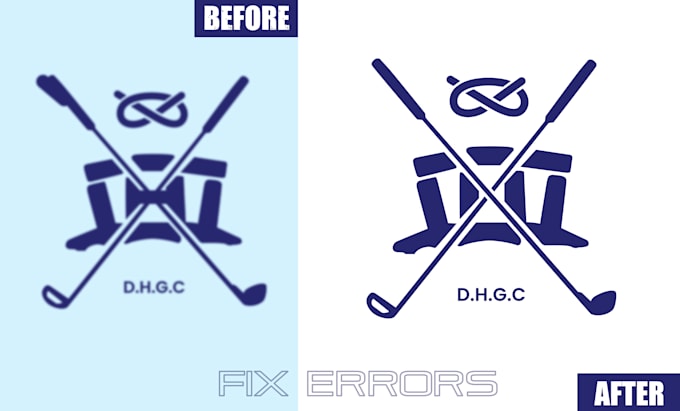 vectorize your ai logo and fix errors