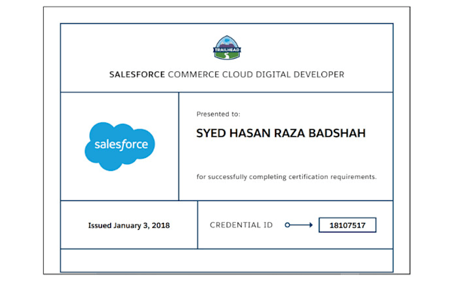 do salesforce commerce cloud development and bug fixing
