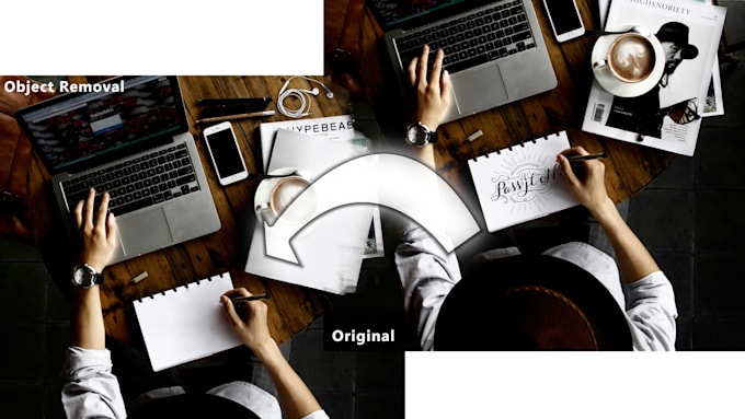 do object removal editing within 24 hours