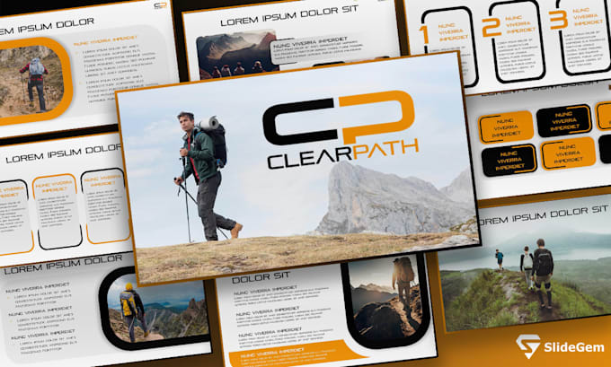create powerpoint template or google slides theme with master slides