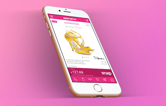design the UI for your mobile app