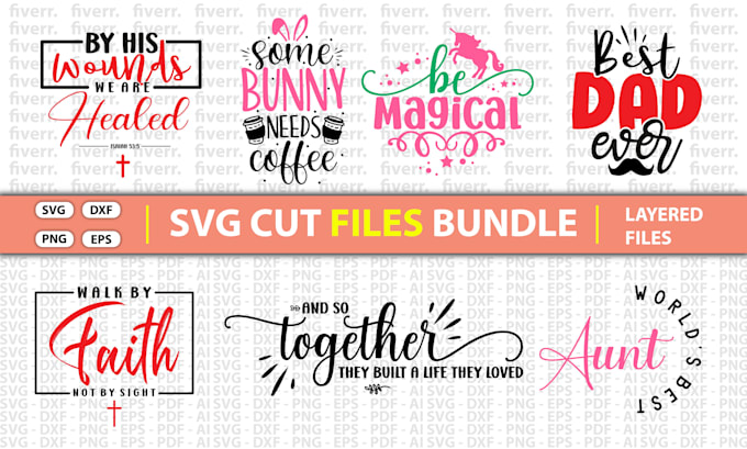 provide svg,cut files, png design bundle for etsy and others