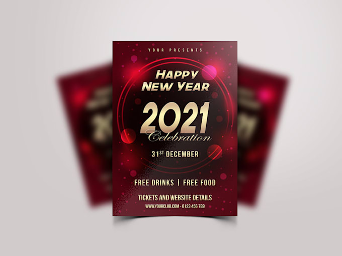 design amazing party flyer