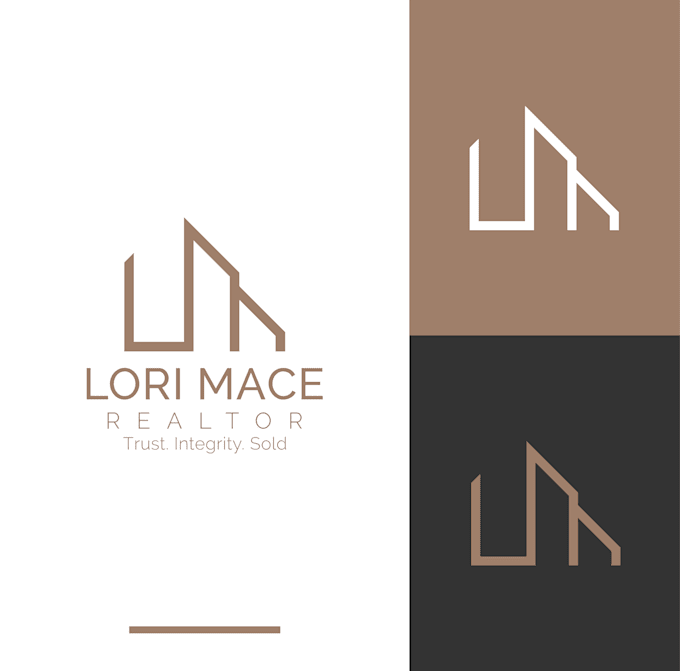 design a modern versatile minimalist real estate logo design