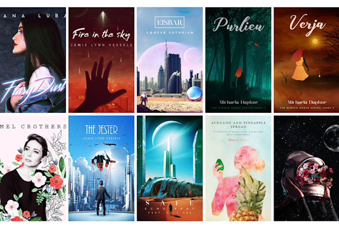 design a unique and captivating book artwork