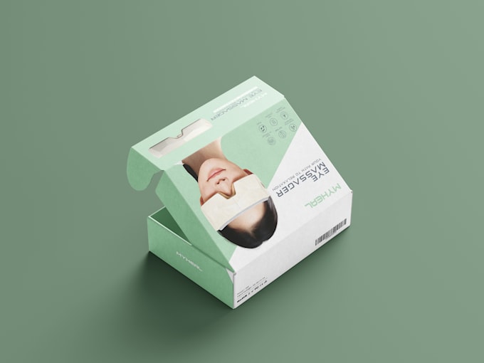 design product packaging box, label, pouch, and amazon packaging