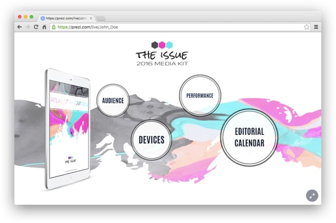 create a prezi presentation