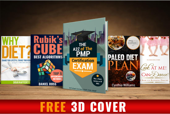 design professional non fiction book cover with bonus