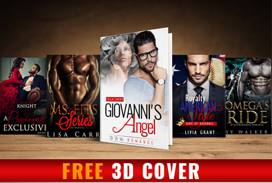 design professional romance book cover