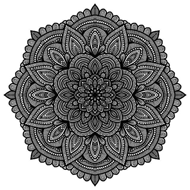 draw mandala for you