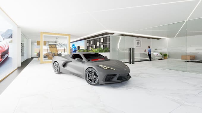 create cinematic 3d renders and visualization