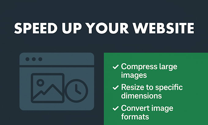 optimize compress resize image for web and SEO