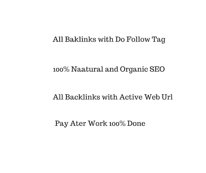50 high quality dofollow backlinks for SEO