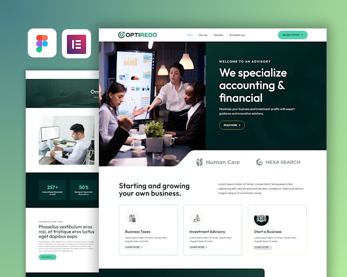 build a professional, responsive, and fast wordpress website