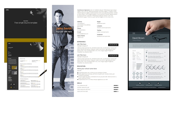 provide resume, cv, linkedin writing services