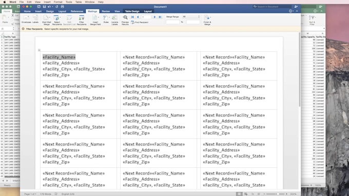 Make mailing labels for your data by Whizcreations