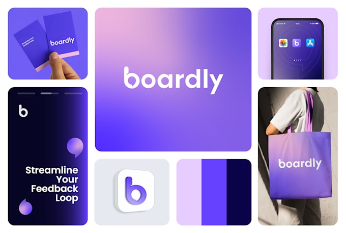 design modern minimalist logo and brand identity kit