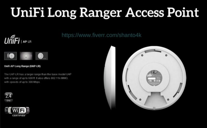 configure wireless router and unifi ap long range